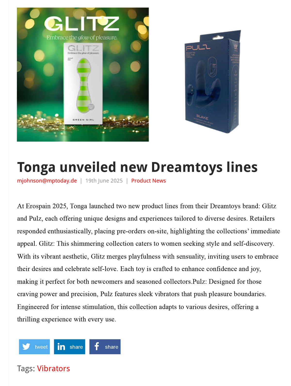 2025-06 EAN Online - Dreamtoys Glitz and Pulz